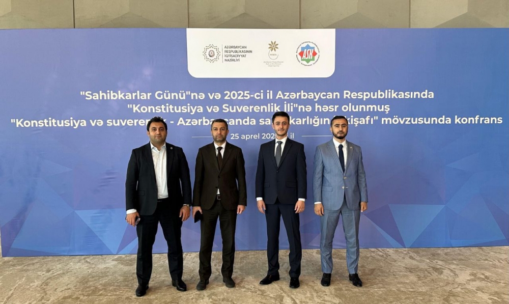 AGTL  rəhbərliyi və üzv olan KOB-ların rəhbərləri "Sahibkarlar günü"-nə dair konfransda iştirak etmişdir