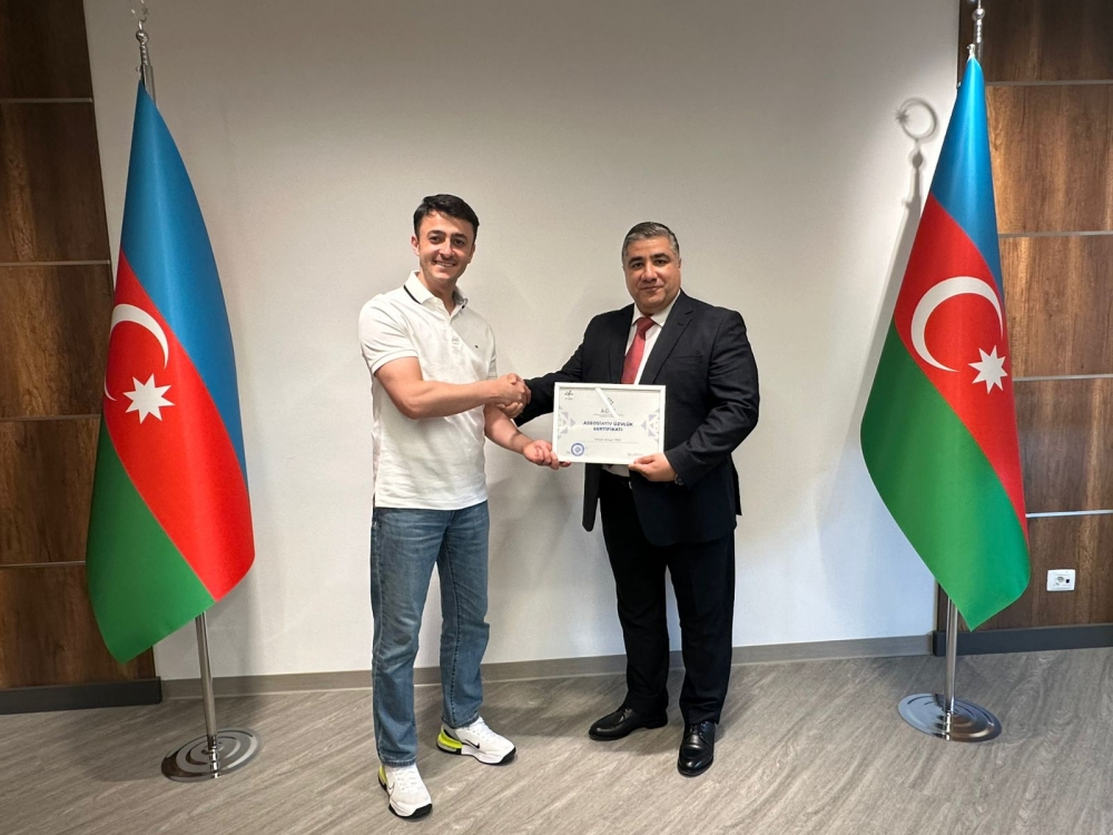 "Uniser Group" MMC şirkətinə assosiativ üzvlük sertifikatı təqdim olundu
