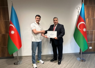 "Uniser Group" MMC şirkətinə assosiativ üzvlük sertifikatı təqdim olundu