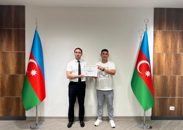"Dynamex" MMC şirkətinə assosiativ üzvlük sertifikatı təqdim olundu
