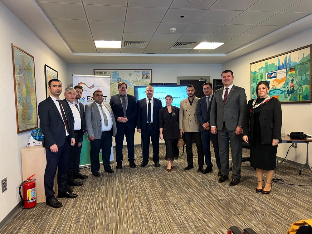 AGTL "EasTnT layihəsi"-nin illik toplantısında iştirak edib