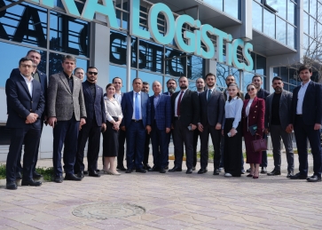 AGTL rəhbərliyi və üzvləri SARA Logistic...