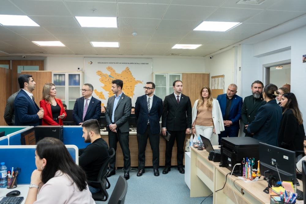 AGTL rəhbərliyi və üzvləri "166 Yükdaşıma və Logistika" şirkətinin ofisini ziyarət edib